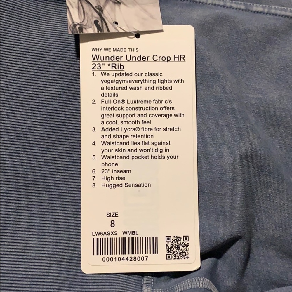 Wunder under crop HR 23 *Rib